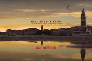 Venice coffee tour. Elektra coffee machines italian espresso machines manufacturer