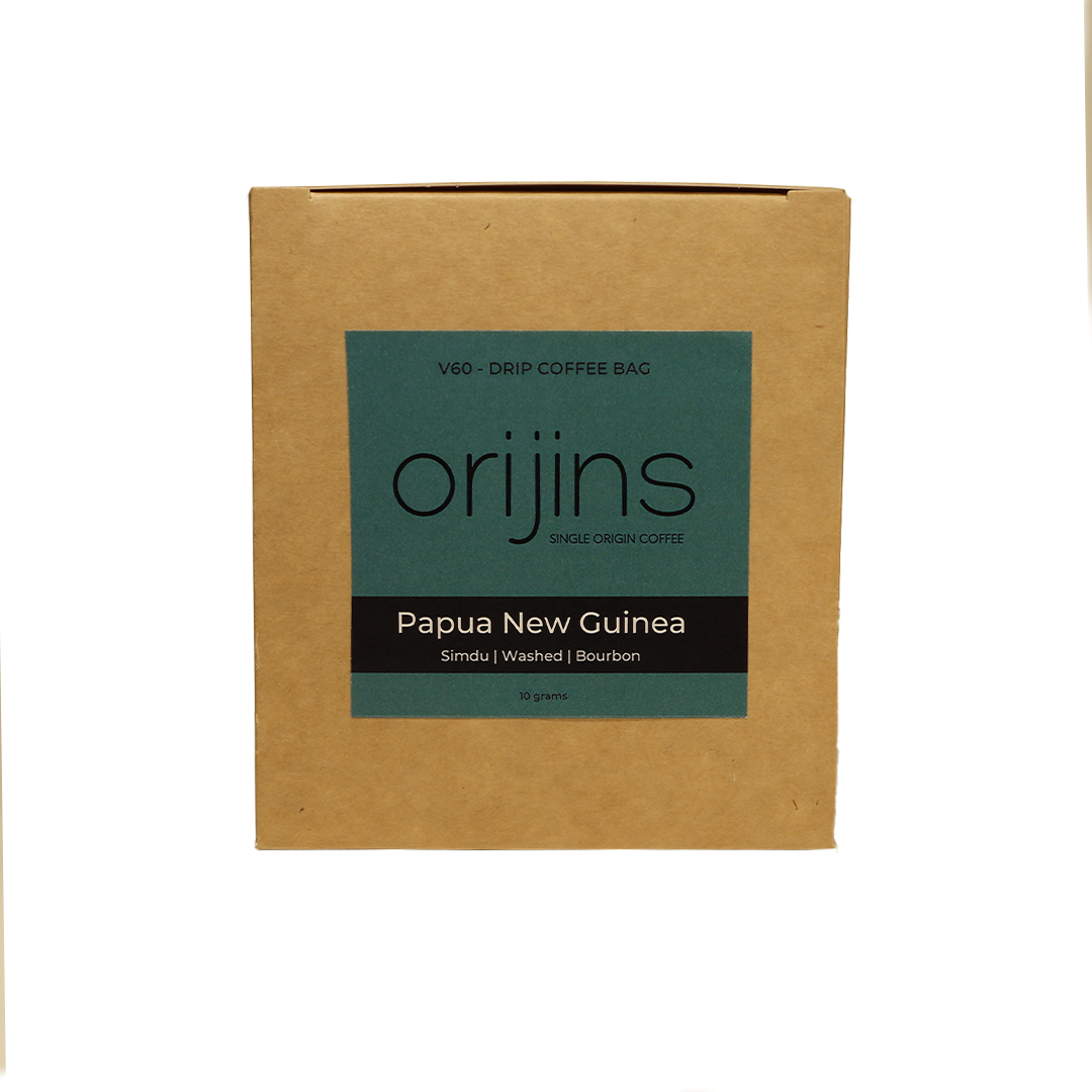 Orijins, Papua New Guinea, Drip bags, Συσκ. 10τεμ. - innovative coffee systems  για μια μοναδική εμπειρία καφε